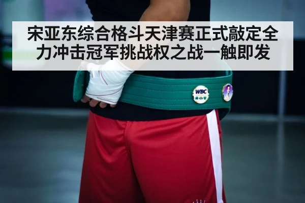 宋亚东综合格斗天津赛正式敲定全力冲击冠军挑战权之战一触即发